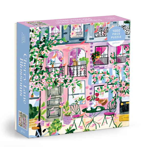Cherry Lane Blossoms 1000 Piece Puzzle