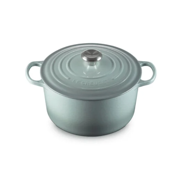 Signature Deep Round Oven 6.5Qt- Sea Salt