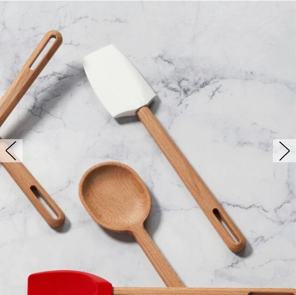 Signature Silicone Medium Spatula-White