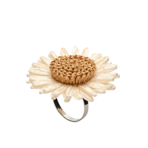 Flower Napkin Ring set/4