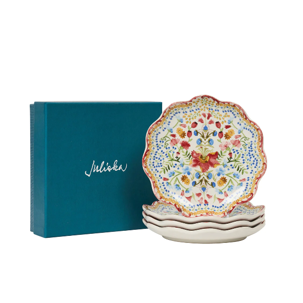 Sofia Cocktail/Side Plate Set/4