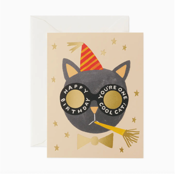 Birthday Cat Card