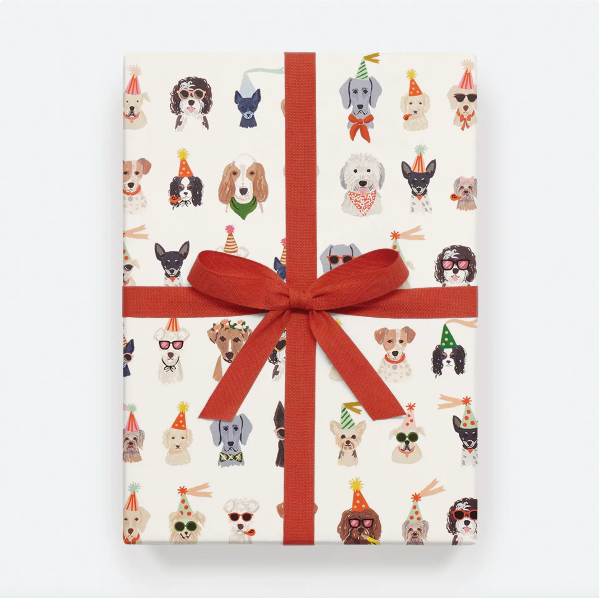Party Pups Wrapping Sheets