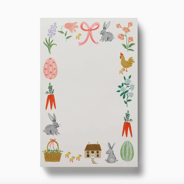 Spring Farm Easter Notepad