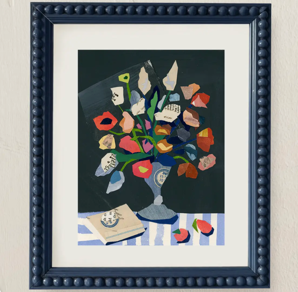 Still Life with Poppies Framed Art Print