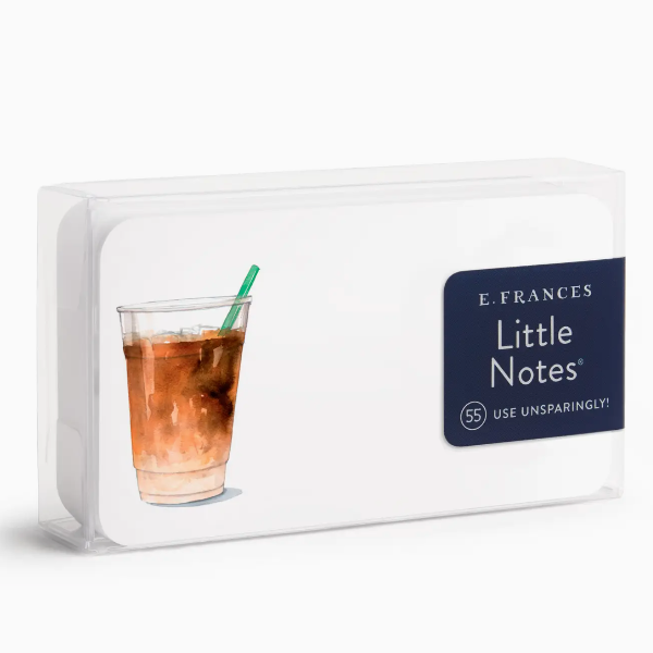 Iced Coffee Little Notes
