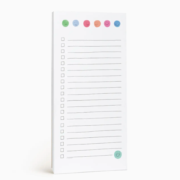 Happy Dots Market Notepad