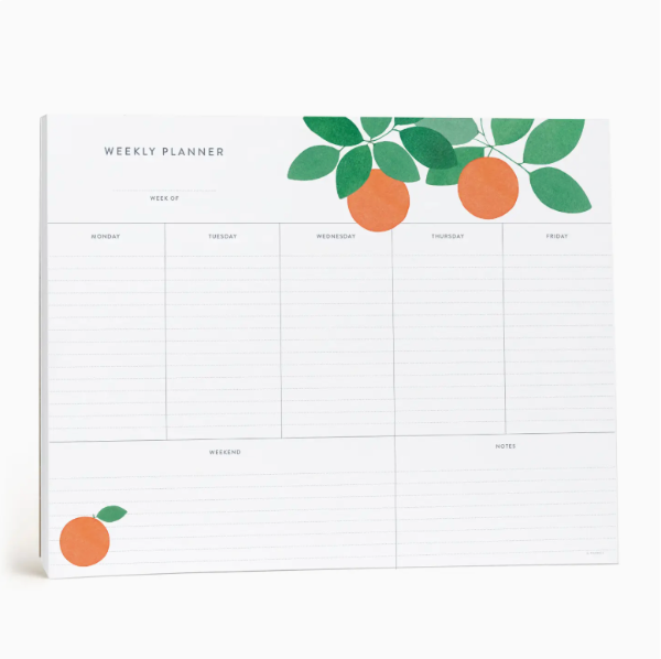 Orange Grove Weekly Planner