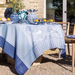 Promenade Imperial Blue Table Linens