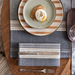 Dune Blue Table Linens