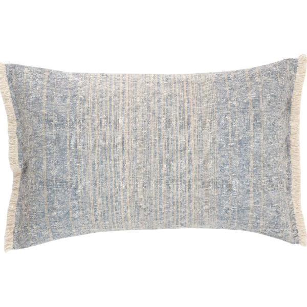 Oliver Ombre Decorative Pillow: Denim