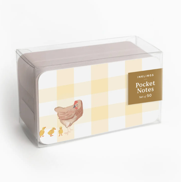 Hen & Chicks Pocket Notes