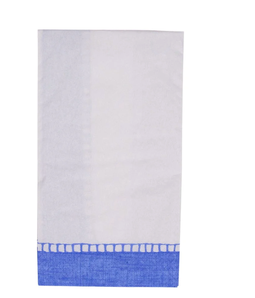 Linen Blue Guest Napkins