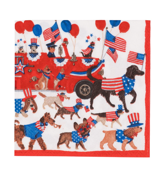 Join The Parade Cocktail Napkins