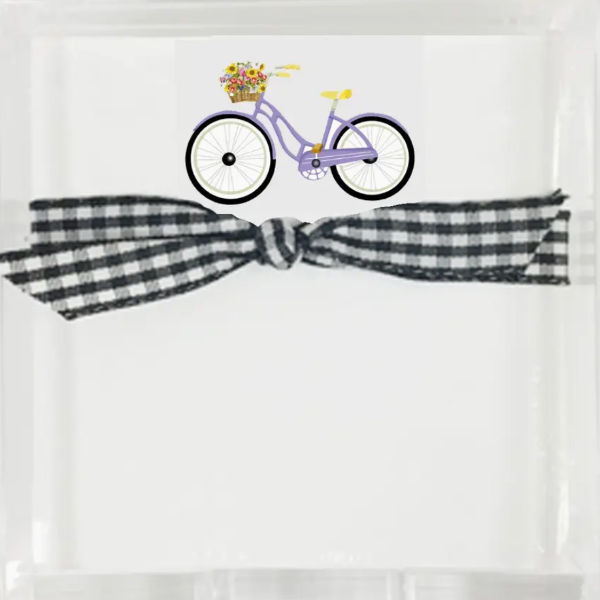 Bicycle with Flowers Mini Notes Refill