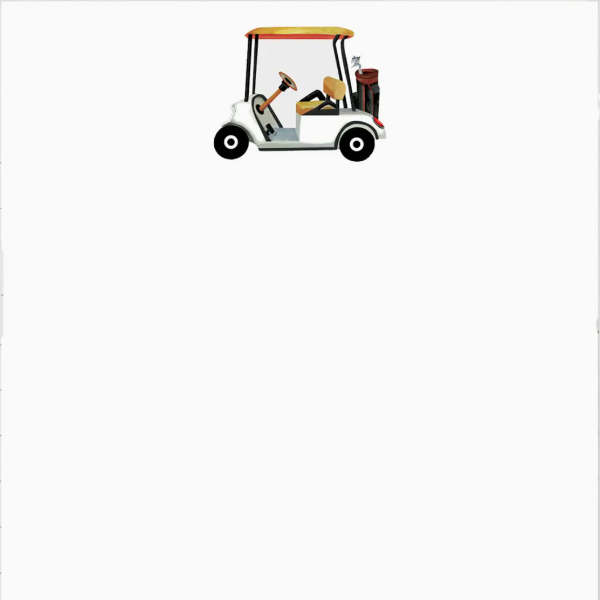 Golf Cart Notepad Refill