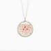 Red Ombre Botanical Necklace