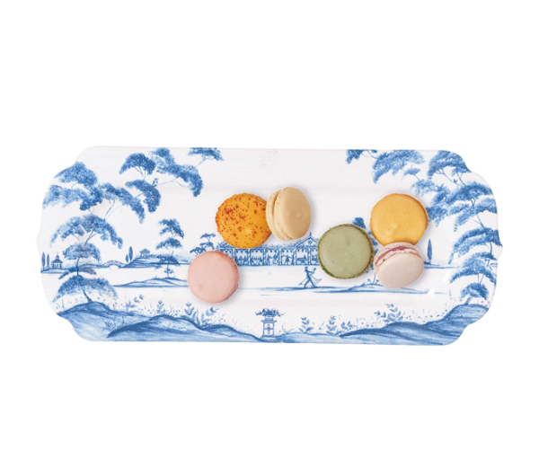 Country Estate Delft 15" Hostess Tray