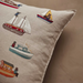 Boats Pattern Pillow