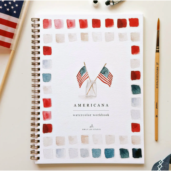 Watercolor Workbook - Americana