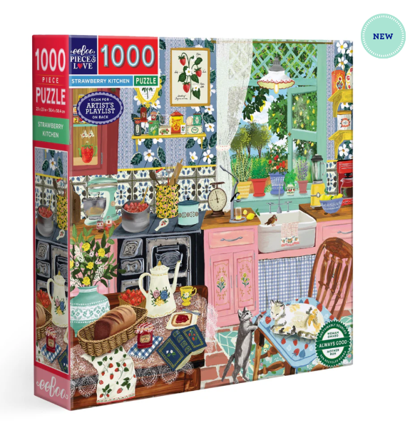 Strawberry Kitchen 1000pc Puzzle
