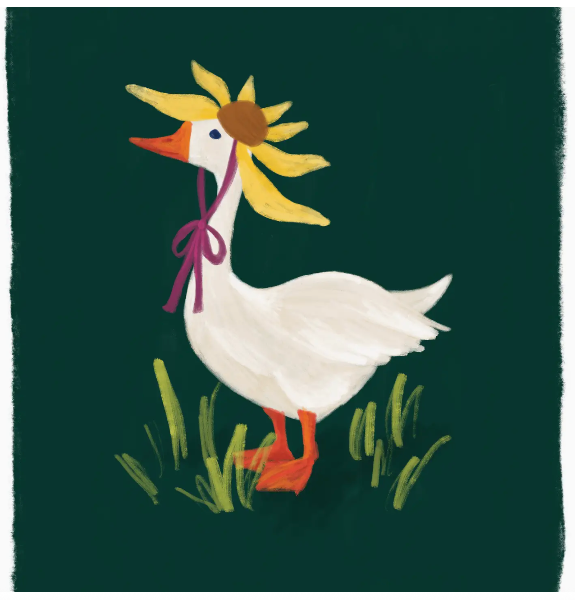 Garden Goose Art