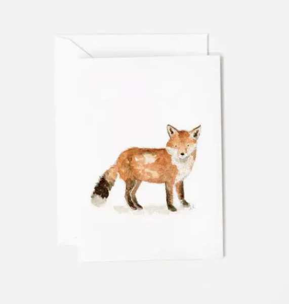 Fox Mini Enclosure Notecard