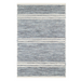 Malta Blue Handwoven Wool Rug
