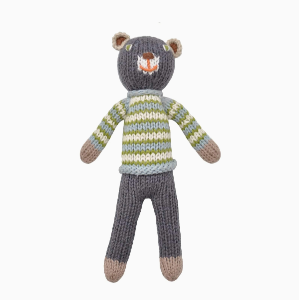 School Book Boy Bear Rattle