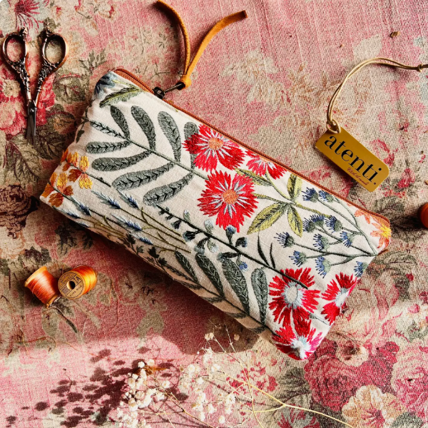 Wildflower Tall Tool Pouch
