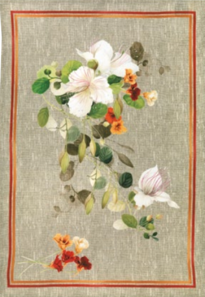 Biscondola Tea Towel: Arancio