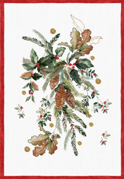 Etoile Tea Towel: Pigna