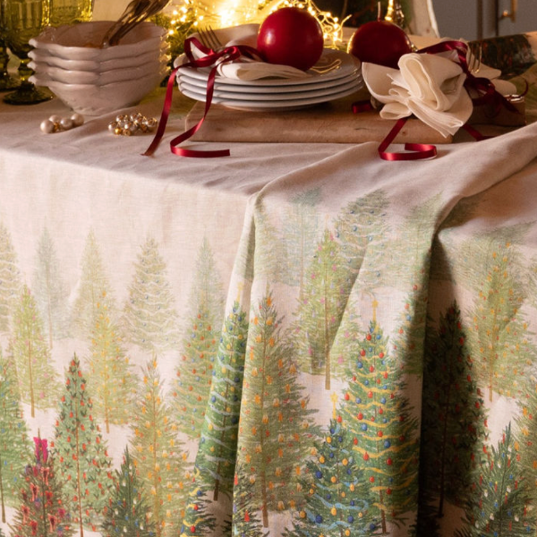 Fairy Trees Tablecloth