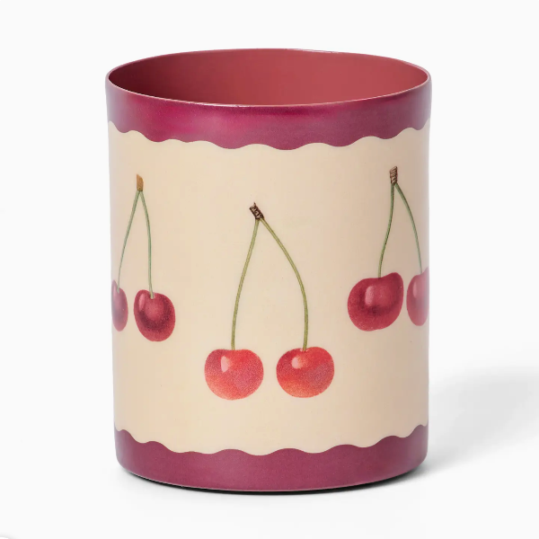 Enamel Everything Pot - Cherries