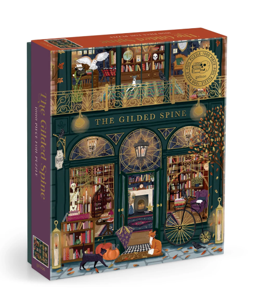 The Gilded Spine 1000- Piece Puzzle