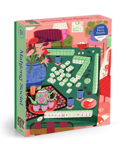 Mahjong Social 1000 Piece Puzzle