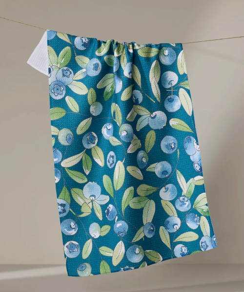 Blueberry Hill Tea Towel