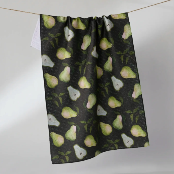 Pearwood Brown Tea Towel