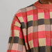 Anni Grid Plaited Tee in Solar Flare