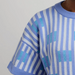 Bauhaus Sweater Tee in Azure