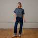 Bauhaus Sweater Tee in Lazurite