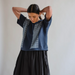 Benita Sweater Tee in Ultramarine