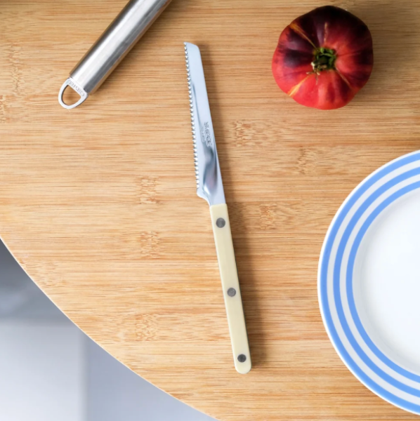 Bistro Solid Tomato Knife, Ivory