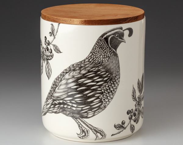 Large Canister: Quail #1