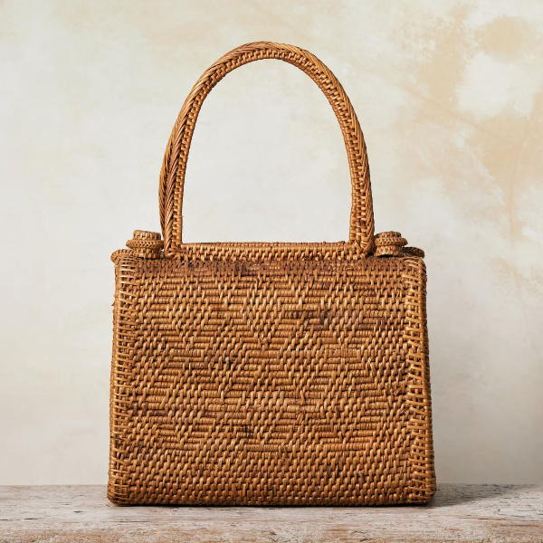 Ata Vine Handbag Summer Resort Natural