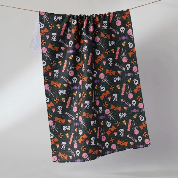 Spooky Sweets Tea Towel