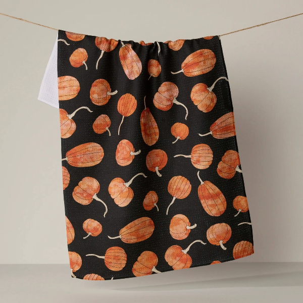 Pumpkin Hollow Tea Towel
