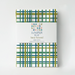 Green Plaid Tea Towel