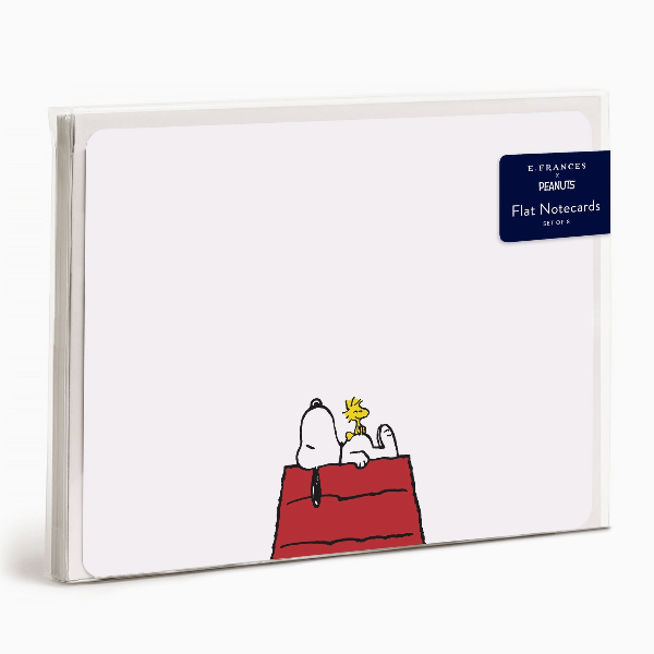 E. Frances X Peanuts® Snoopy Dog House Flat Notes