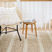 Malta Natural Handwoven Wool Rug